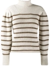 Isabel Marant Étoile Georgia Knitted Pullover In Neutrals