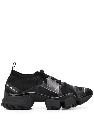 Givenchy Men’s Jaw Logo Black Sock-Style Lace-Up ,ChunkySneakers with Gold Logo GIVENCHY Women main image 2