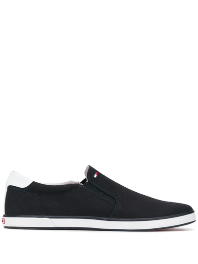 Tommy Hilfiger Slip-on Sneakers In Blue