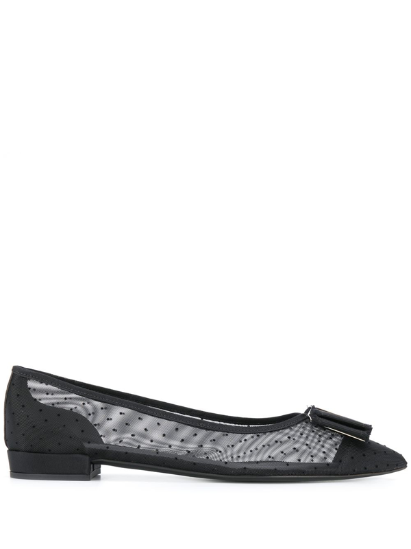 salvatore ferragamo vara bow ballerina shoes