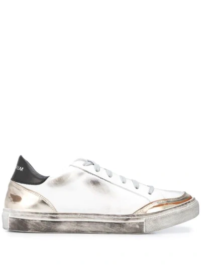 Chuckies New York Silver Dollar Sneakers In White