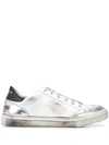 Chuckies New York Silver Dollar Sneakers In White