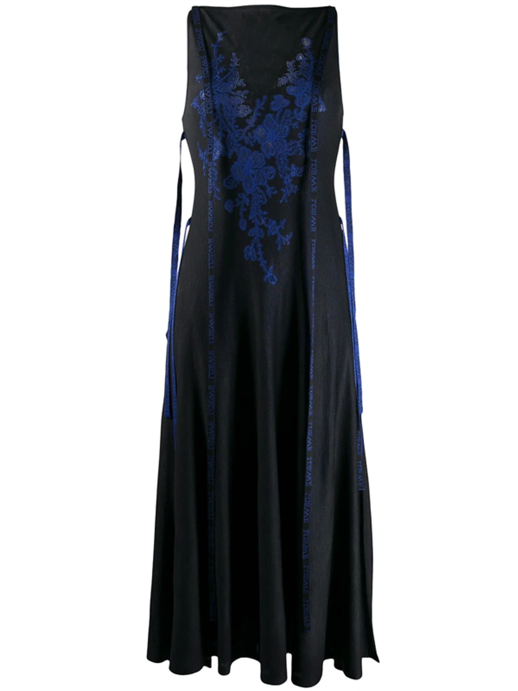 Loewe Silk Lace Knit Dress In Black | ModeSens