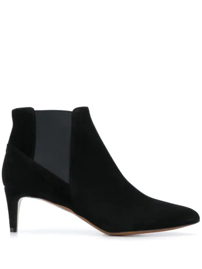 Atp Atelier Cynara 65 Black Suede Ankle Boots
