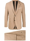 Neil Barrett Travel Slim-fit Suit In Neutrals