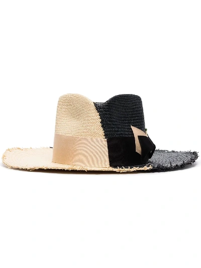 Nick Fouquet Nick F Tree Bow-embellished Straw Hat In Neutrals