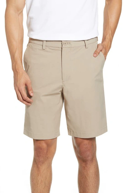 Vineyard Vines On-the-go Waterproof Performance Shorts In Khaki