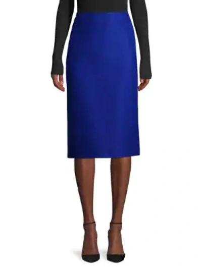 Marni Pencil Skirt In Bluette