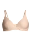 Chantelle Prime Plunge Double-knit Spacer Bra In Ultra Nude