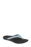 Olukai Ho Opio Flip Flop In Dusk/ Stripe