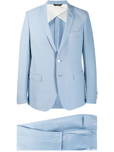 Tonello Two-piece Formal Suit In Blue