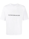 Youths In Balaclava Photocromic Short Sleeve T-shirt In White