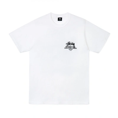 Pre-owned Stussy  X Dover Street Market Year Of The Rat T-shirt White