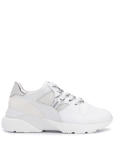 Hogan Colour Block Low-top Trainers In White