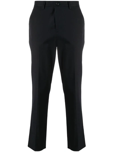 Ps By Paul Smith Slim-fit Tailored Trousers In Black