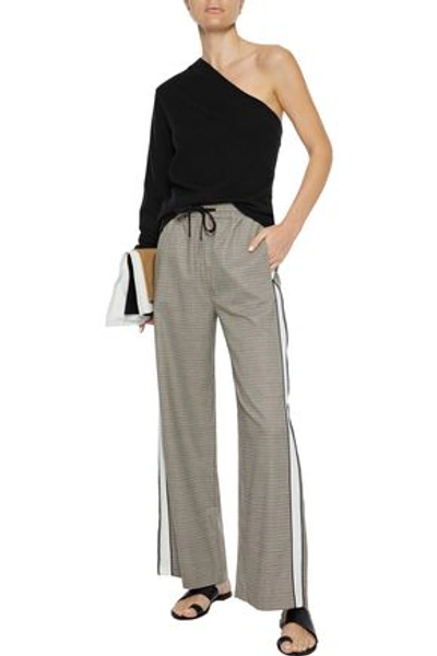 Bassike One-shoulder Cashmere Sweater In Black ModeSens