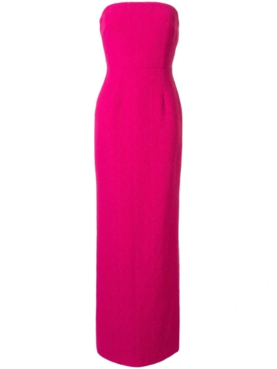 Rebecca Vallance Natalia Tie Gown Pink