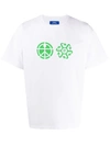 Rassvet Relaxed Fit Graphic Print T-shirt In White