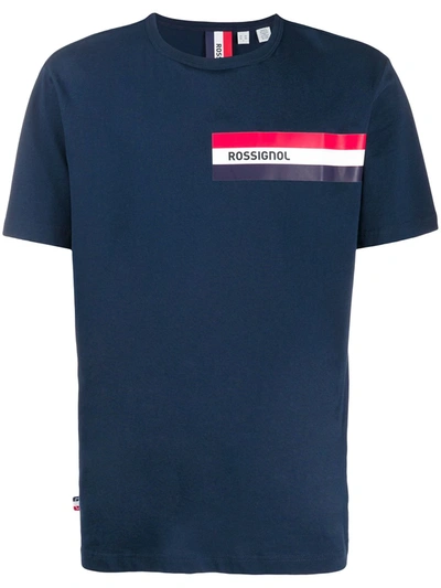 Rossignol Logo Print T-shirt In Blue