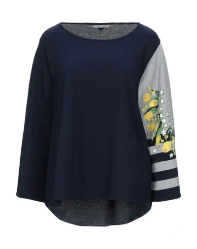 High By Claire Campbell Sweaters In Blue