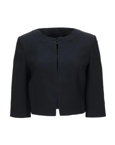 Alberta Ferretti Suit Jackets In Black