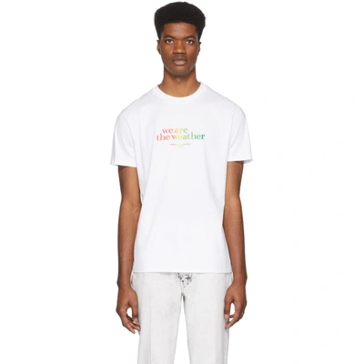 Stella Mccartney We Are The Weather T-shirt In White