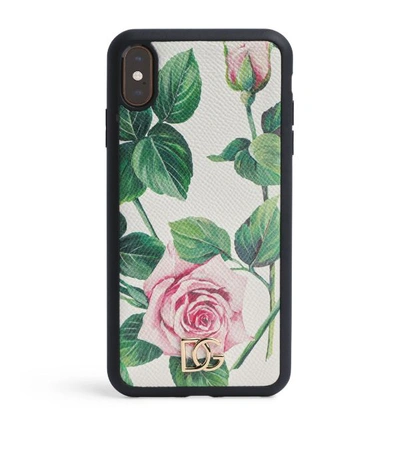Dolce & Gabbana Leather Iphone Xs Max Case
