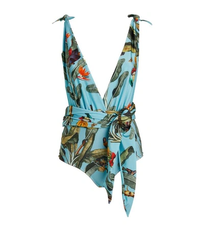 Patbo Tropical Print Swimsuit