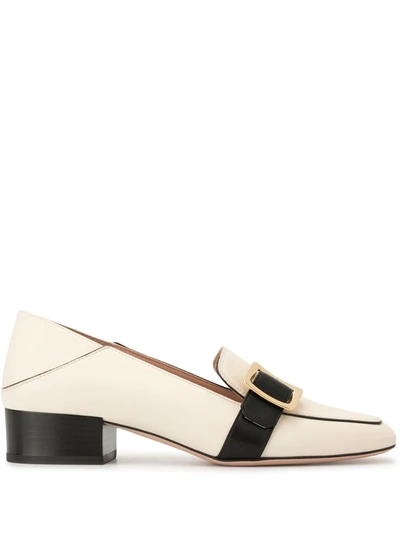 Bally Janelle 30mm Loafers In White