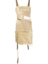 Junya Watanabe Deconstructed Apron Dress In Neutrals