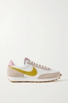 Nike Daybreak Shell, Suede And Leather Sneakers In Cream