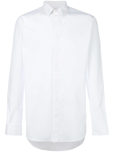 Saint Laurent Button-up Formal Shirt In White