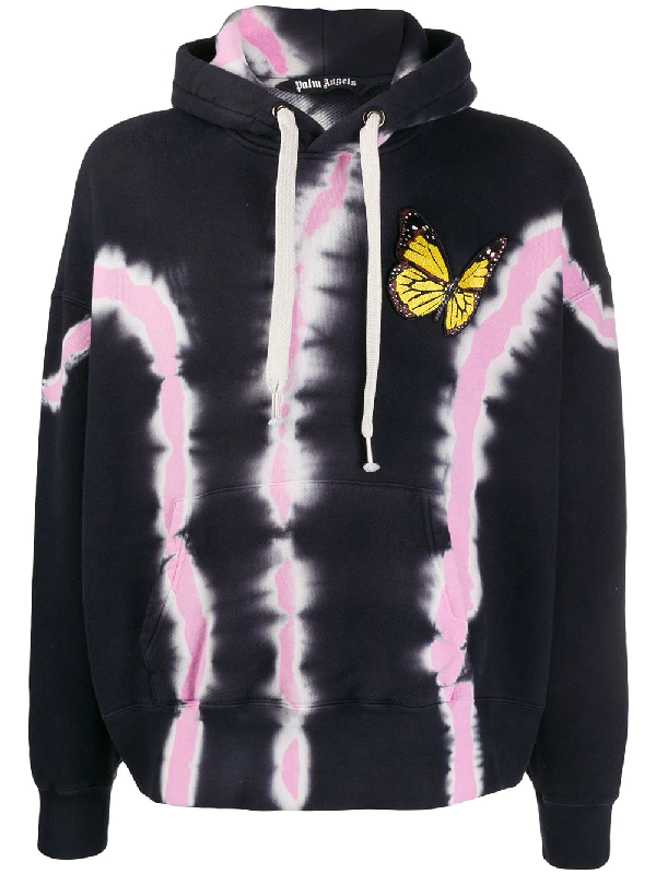 palm angels butterfly sweatshirt