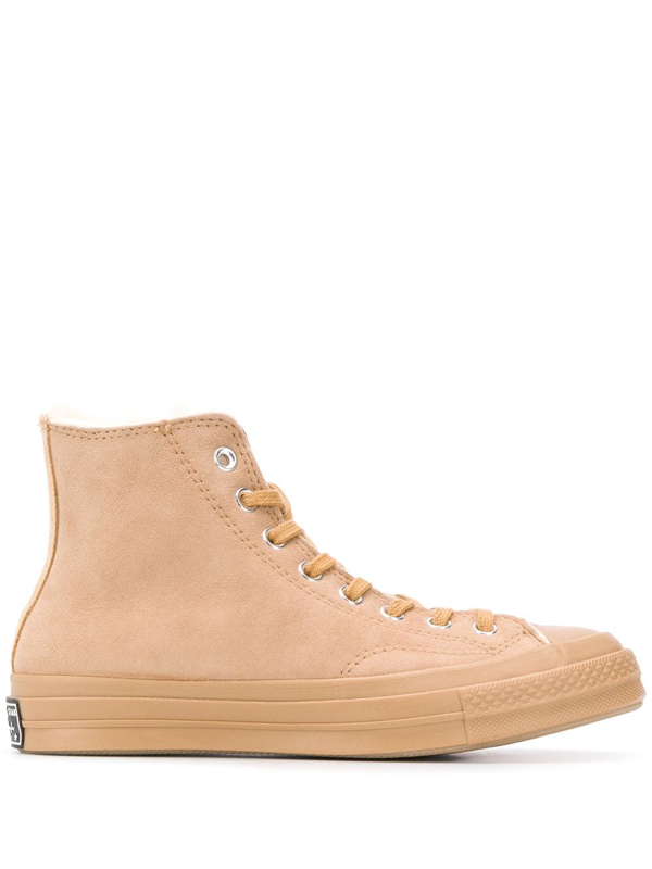 converse sheepskin lined