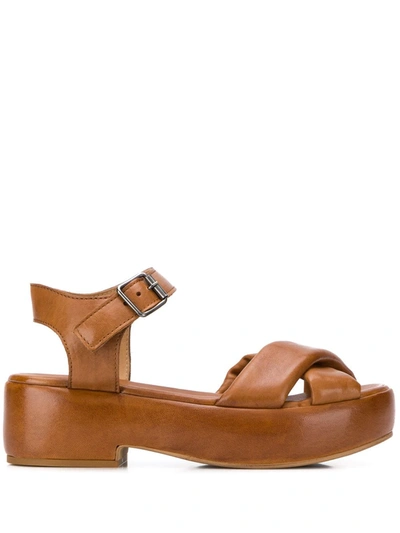 Moma New Delhi 55mm Sandals In Brown