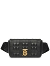 Burberry Mn Lola Bumbag Smooth Leather Quilted Check In Black
