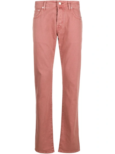 Jacob Cohen Skinny Jeans In Pink
