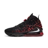 Nike Lebron 17 Basketball Shoe (black) - Clearance Sale In Black,university Red,white