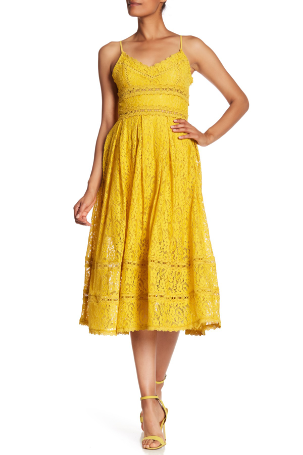 nordstrom mustard dress
