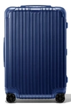 Rimowa Essential Check-in Medium 26-inch Wheeled Suitcase In Blue