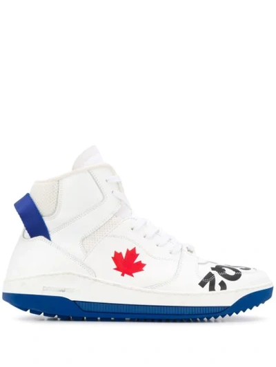 Dsquared2 High-top Sneakers In White