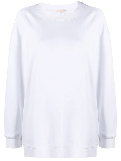 Filippa-k Soft Sport Oversized Long-sleeve Sweatshirt In White
