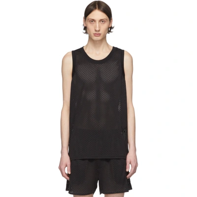 Rick Owens Black Champion Edition Tank Top