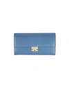 Emporio Armani Wallet In Slate Blue