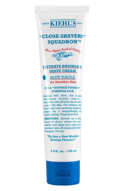 Kiehl's Since 1851 1851 Ultimate Brushless Shave Cream Blue Eagle, 5 oz