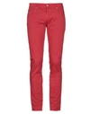 Grey Daniele Alessandrini Pants In Red