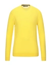Daniele Alessandrini Sweaters In Yellow
