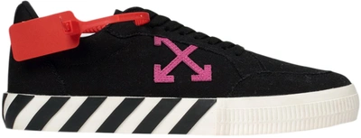Pre-owned Off-white  Vulc Low Black Violet Ss20