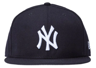 Pre-owned Kith  X New Era New York Yankees Cap Navy