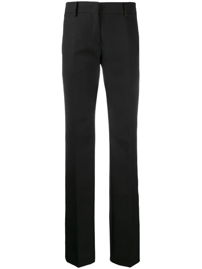 N°21 Side Tape Tailored Trousers In Nero
